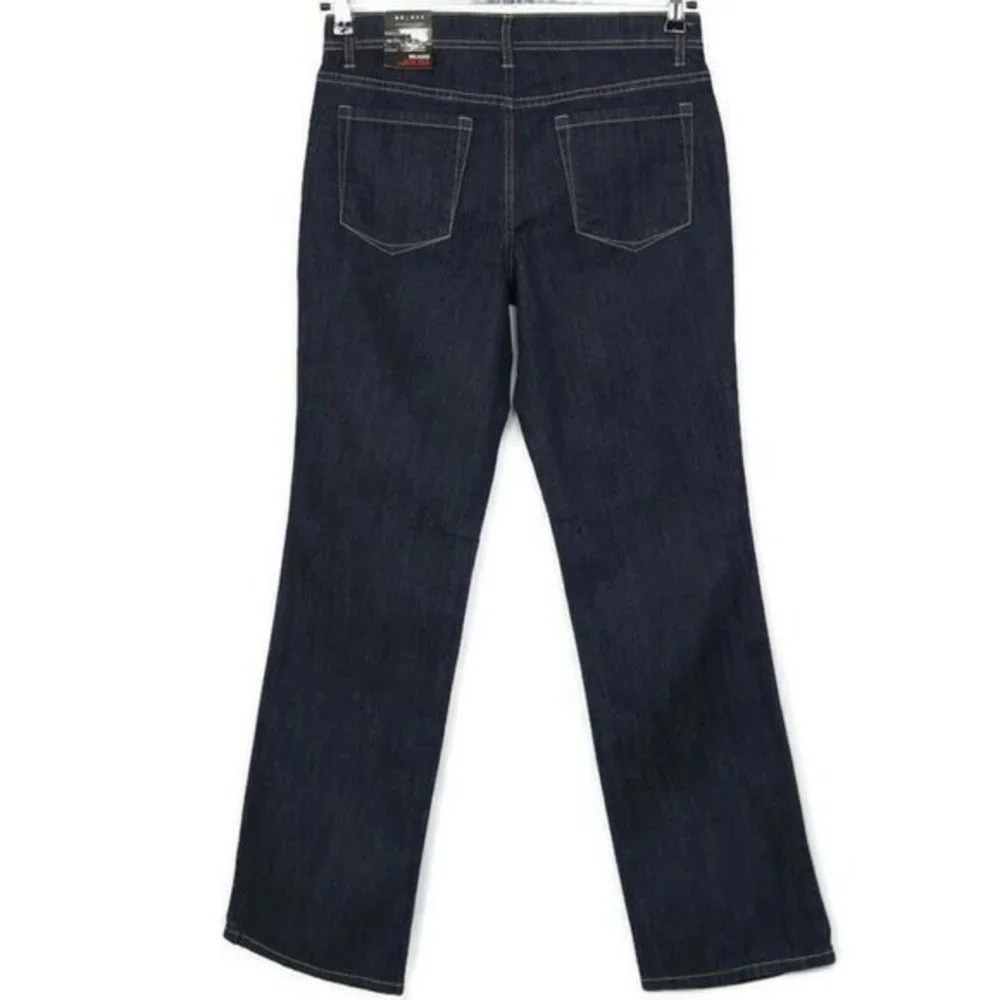 Axcess Claiborne Straight‎ Leg Relaxed Fit Jeans Stretch Mid Rise 6